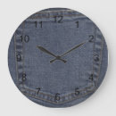 Search for denim clocks Pocket