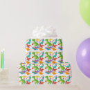 Search for kids birthday wrapping paper Triceratops