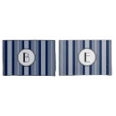 Search for monogrammed pillowcases Dark blue