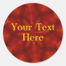Search for hot red stickers Abstract