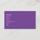 Search for purple business cards Colourful