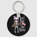 Search for bad to the bone key rings Halloween
