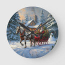 Search for sleigh clocks Winter wonderland
