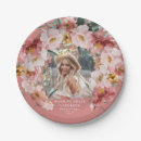 Search for floral graduation plates Pink