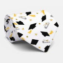 Search for graduation cap ties White