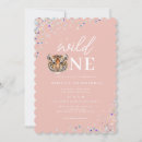 Search for tiger birthday invitations Girl