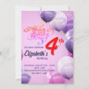 Search for 4 year old birthday invitations Fourth