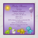 Search for dinosaure baby shower invitations Fun