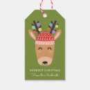 Search for christmas kids gift tags Reindeer