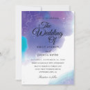 Search for purple and teal wedding invitations Floral