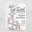 Search for pineapple birthday invitations Modern
