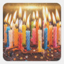 Search for chocolate birthday cake stickers Candles