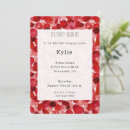Search for rose petals invitations Red