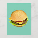 Search for cheeseburger postcards Hamburger