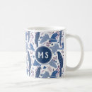 Search for blue parrot mugs Pattern
