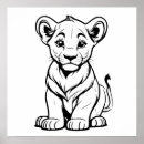 Search for white lion art Black and white
