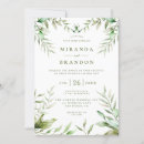 Search for eucalyptus foliage wedding invitations Botanical garden