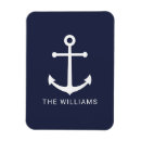 Search for navy and white magnets Nautical