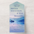 Search for serenity blue wedding invitations Ocean