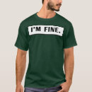Search for im fine tshirts Thanksgiving