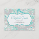 Search for mehndi business cards Paisley