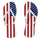 Search for american flag thongs Red white blue