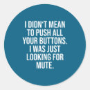 Search for funny buttons and stickers Photography