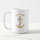 Search for gold anchor mugs Anchors