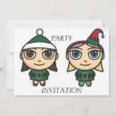 Search for cartoon christmas invitations Illustration