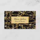 Search for chains business cards Gold