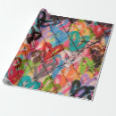 Search for spray paint wrapping paper Floral