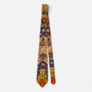 Search for red gold and green ties Vintage