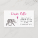 Search for elephant diaper raffle tickets Pink
