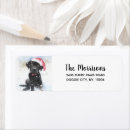Search for black labs return address labels Labrador retriever