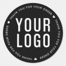 Search for thank you black stickers Logo