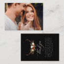 Search for thank you enclosure cards Botanical