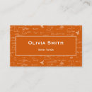 Search for math tutor business cards School