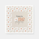 Search for daisy napkins First birthday