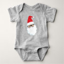 Search for santa claus baby bodysuits Xmas