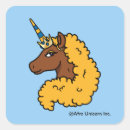 Search for joyful designs stickers Afro unicorn