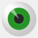 Search for green eyeball stickers Halloween