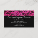 Search for romance business cards Black