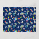 Search for space monsters postcards Stars