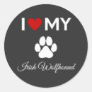 Search for wolfhound stickers Puppy