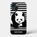 Search for black and white panda iphone cases Pandas