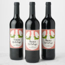 Search for funny christmas wine labels Modern