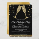 Search for champagne 21st birthday invitations Party