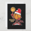 Search for basketball christmas invitations Reindeer