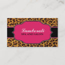 Search for cheetah business cards Makeup