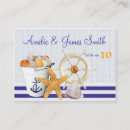 Search for nautical place cards Seashell